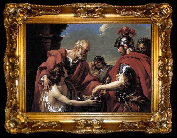 framed  VERNET, Claude-Joseph Belisarius, ta009-2